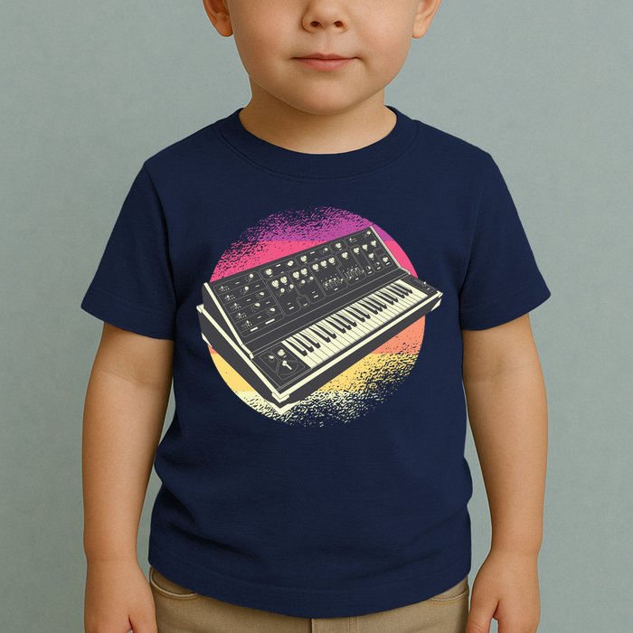 Synthesizer Retro Toddler T-Shirt
