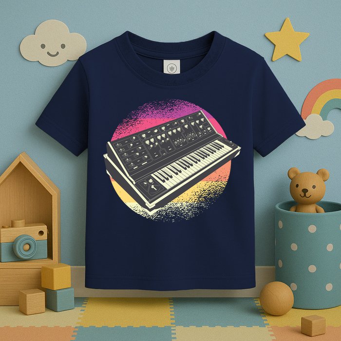 Synthesizer Retro Toddler T-Shirt