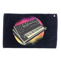 Synthesizer Retro Grommeted Golf Towel