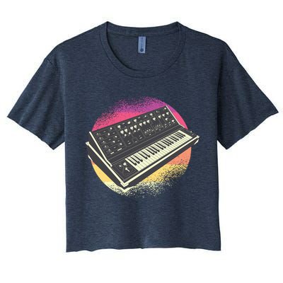 Synthesizer Retro Crop Top