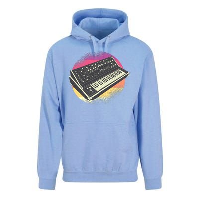 Synthesizer Retro Unisex Surf Hoodie