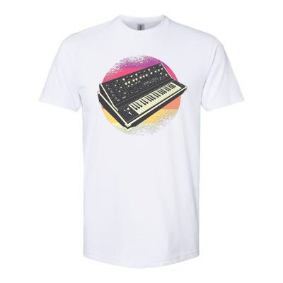 Synthesizer Retro Softstyle CVC T-Shirt