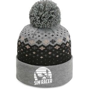 Sim Racer Simulation Gaming Race Car Sim Racing The Baniff Cuffed Pom Beanie