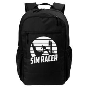 Sim Racer Simulation Gaming Race Car Sim Racing Daily Commute Backpack