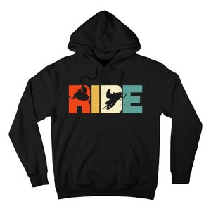 Snowmobile Ride Snowmobiling Motor Sled Winter Sport Gift Hoodie