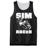 Sim Racer Simulation Gaming Race Car Sim Racing Mesh Reversible Basketball Jersey Tank