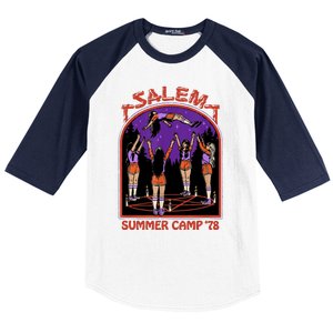 Steven Rhodes Salem Summer Camp 78 Baseball Sleeve Shirt