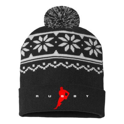 Sports Rugby USA-Made Snowflake Beanie