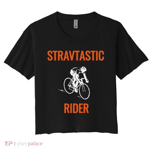 stravtastic Rider' Strava Crop Top