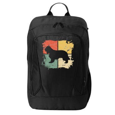 Square Retro Spaniel Owner Gift Dog English Cocker Dad Mom City Backpack