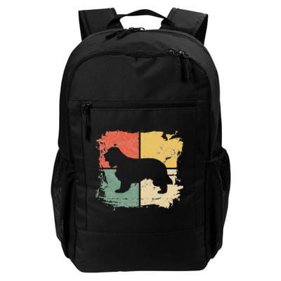 Square Retro Spaniel Owner Gift Dog English Cocker Dad Mom Daily Commute Backpack