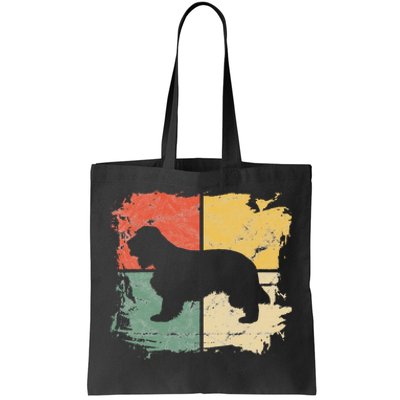 Square Retro Spaniel Owner Gift Dog English Cocker Dad Mom Tote Bag