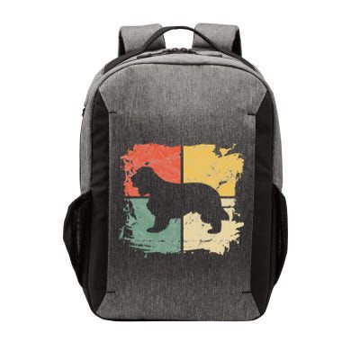 Square Retro Spaniel Owner Gift Dog English Cocker Dad Mom Vector Backpack