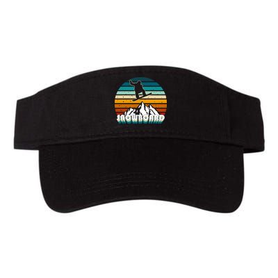 Snowboard Retro Sunset Visor