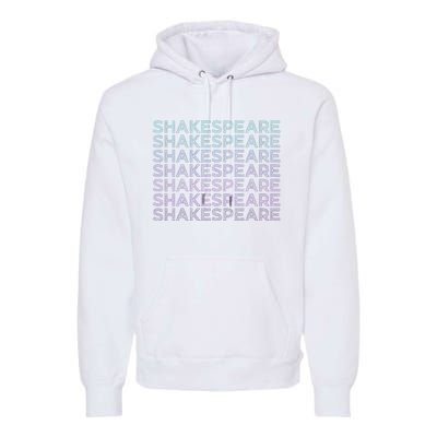 Shakespeare Retro Premium Hoodie