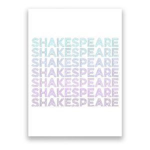 Shakespeare Retro Poster