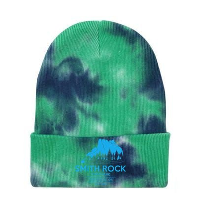 Smith Rock State Park Oregon State Park Tie Dye 12in Knit Beanie