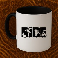 Snowmobile Ride Snowmobiling Winter Sport Mug