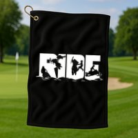 Snowmobile Ride Snowmobiling Winter Sport Golf Towel