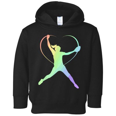Soft Rainbow Softball Gifts For Teen Girl Pitcher Patterned Toddler Hoodie