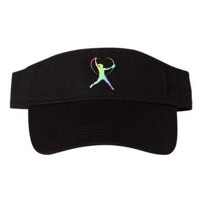 Soft Rainbow Softball Gifts For Teen Girl Pitcher Patterned Visor