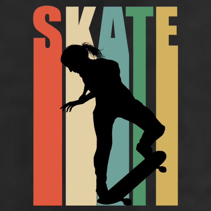 Skateboarding Retro Style Skater Skateboard Great Gift Adult Drive Performance Visor