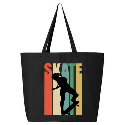 Skateboarding Retro Style Skater Skateboard Great Gift 25L Jumbo Tote