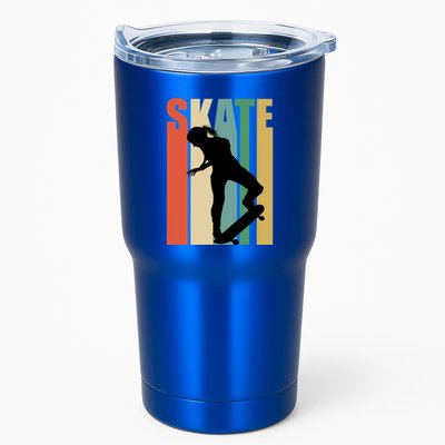 Skateboarding Retro Style Skater Skateboard Great Gift Tumbler