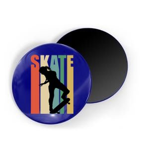 Skateboarding Retro Style Skater Skateboard Great Gift Magnet