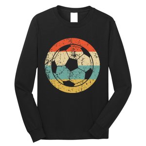 Soccer Retro Soccer Ball Long Sleeve Shirt