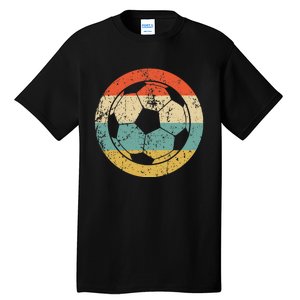 Soccer Retro Soccer Ball Tall T-Shirt