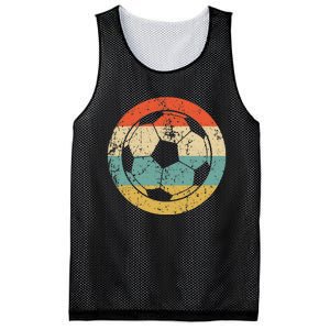 Soccer Retro Soccer Ball Mesh Reversible Basketball Jersey Tank