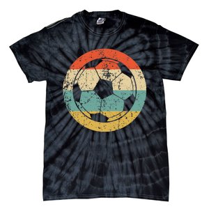 Soccer Retro Soccer Ball Tie-Dye T-Shirt