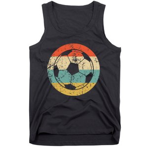 Soccer Retro Soccer Ball Tank Top