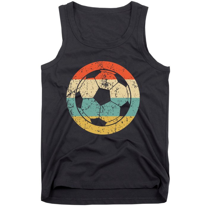 Soccer Retro Soccer Ball Tank Top