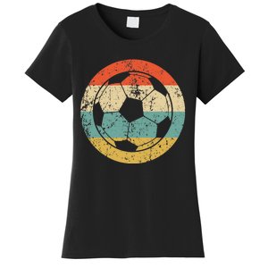 Soccer Retro Soccer Ball Women's T-Shirt