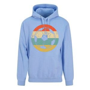 Soccer Retro Soccer Ball Unisex Surf Hoodie