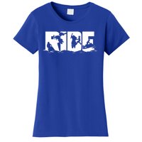 Snowmobile Ride Snowmobiling Winter Sport Gift Women's T-Shirt