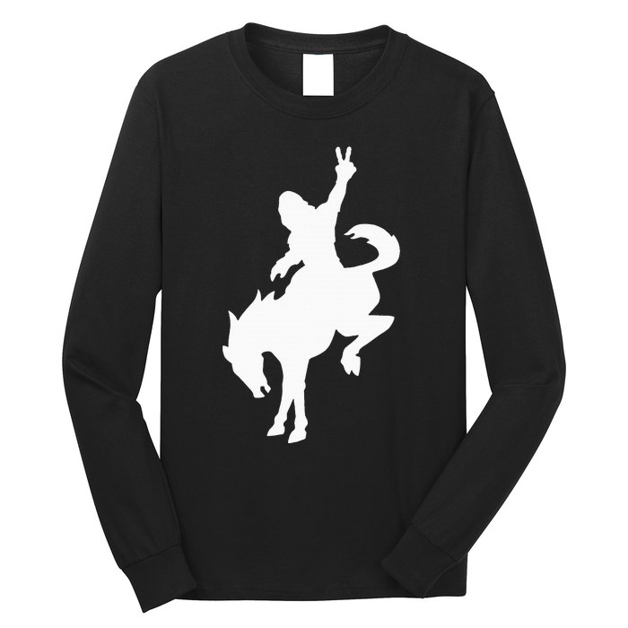 Sasquatch Riding Long Sleeve Shirt