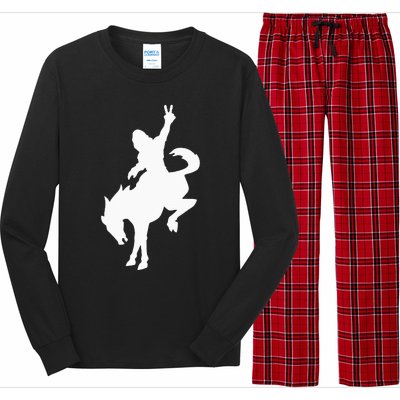 Sasquatch Riding Long Sleeve Pajama Set