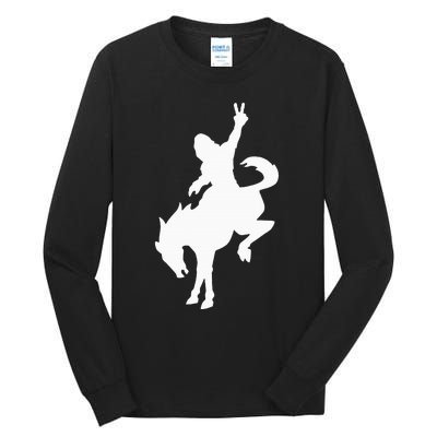 Sasquatch Riding Tall Long Sleeve T-Shirt