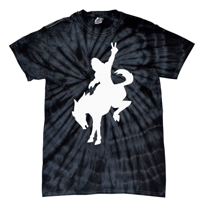 Sasquatch Riding Tie-Dye T-Shirt