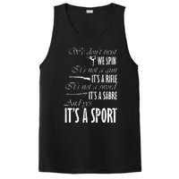 Spin Rifle Sabre ItS A Sport Color Guard Winter Guard PosiCharge Competitor Tank