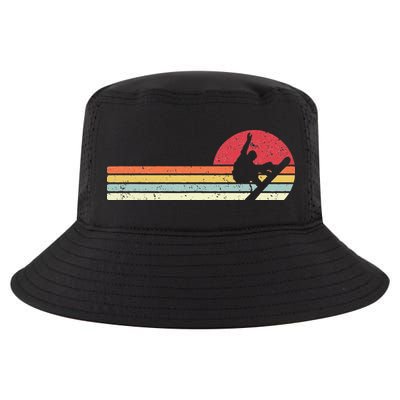 Snowboarding Retro Style For Snowboarder Cool Comfort Performance Bucket Hat