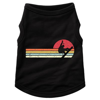 Snowboarding Retro Style For Snowboarder Doggie Tank