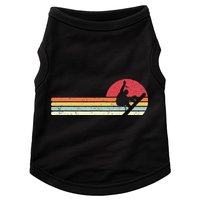 Snowboarding Retro Style For Snowboarder Doggie Tank