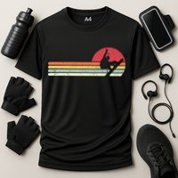 Snowboarding Retro Style For Snowboarder Performance Shirt