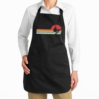 Snowboarding Retro Style For Snowboarder Apron