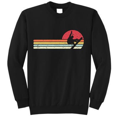 Snowboarding Retro Style For Snowboarder Sweatshirt