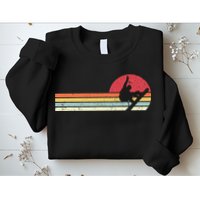 Snowboarding Retro Style For Snowboarder Sweatshirt